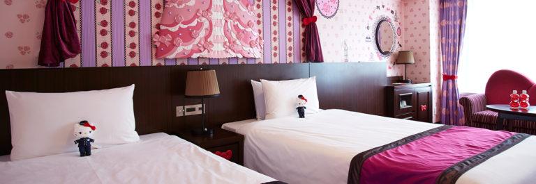 Le stanze di Hello Kitty al Keio Plaza Hotel