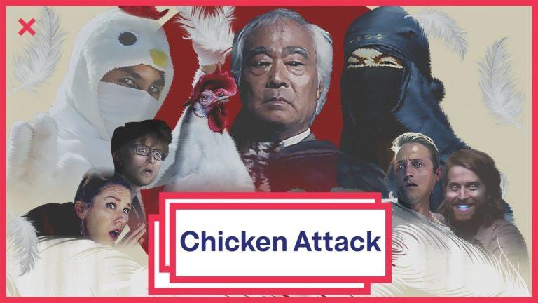 Chicken attack, ninja yodel e galline