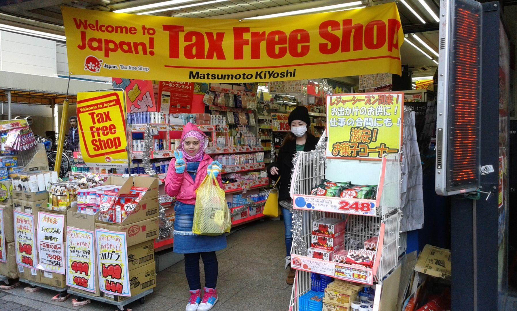 shopping Giappone Tax Free