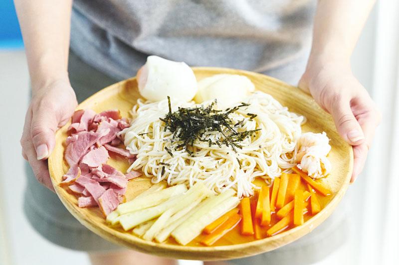 Hiyashi chuka ricetta giapponese