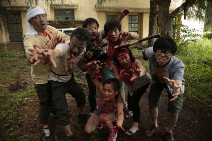 one cut of the dead zombie contro zombie film