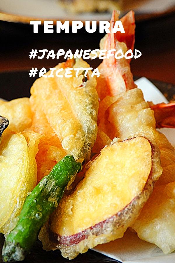 tempura pesce verdure fritto giapponese ricetta