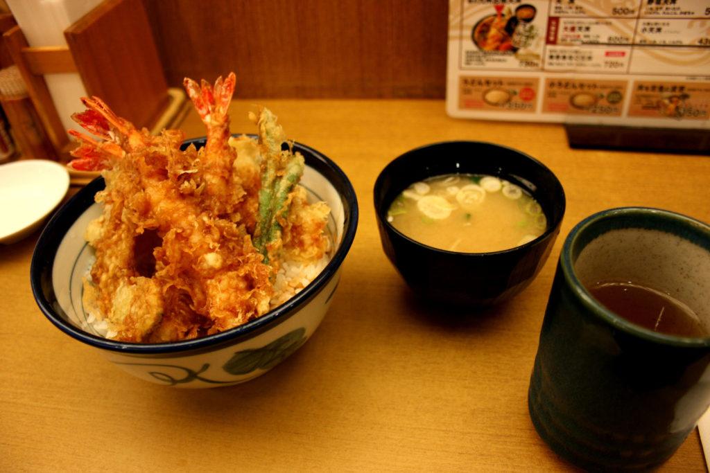 tempura pesce verdure fritto giapponese ricetta tendon