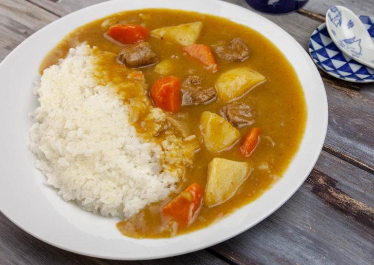 ricetta per riso al curry giapponese