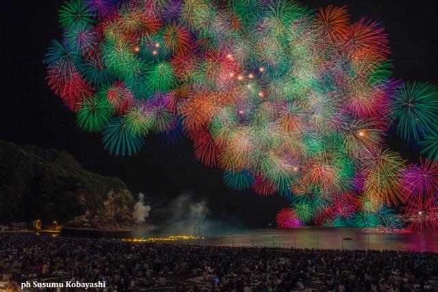 fuochi artificio festival kumano