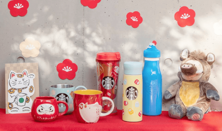 starbucks daruma tumbler tazze