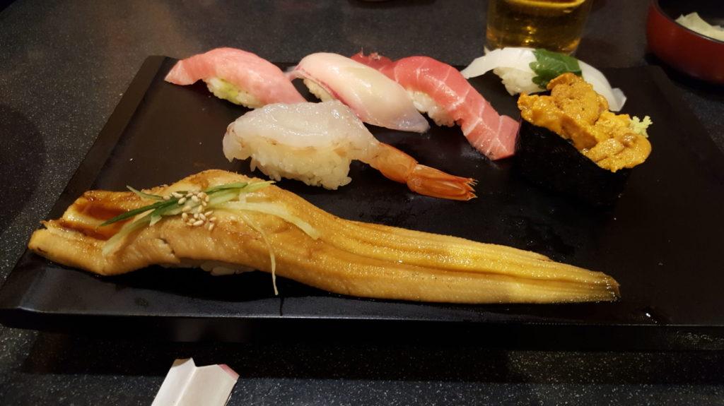 sushi unagi anguilla