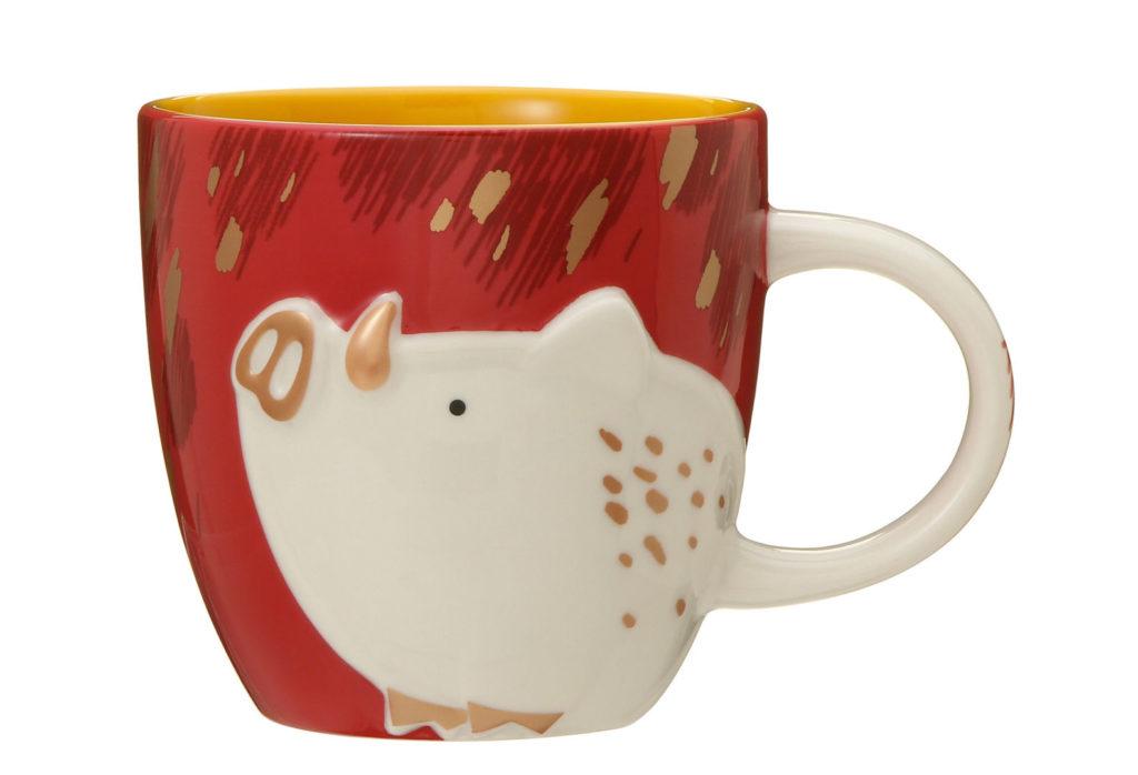 tazza cinghiale starbucks nuovo anno 2018