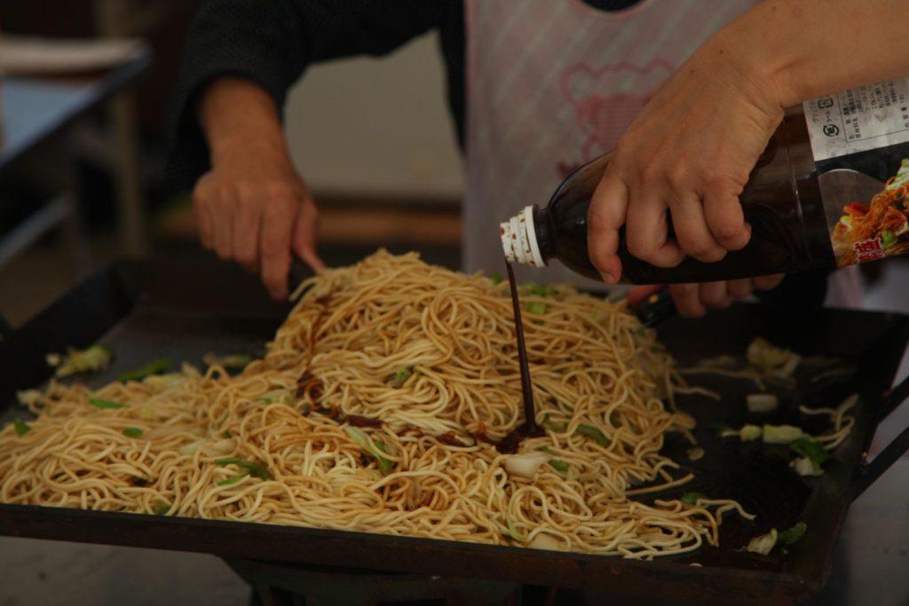 ricetta yakisoba pasta saltata giapponese yaki soba 
