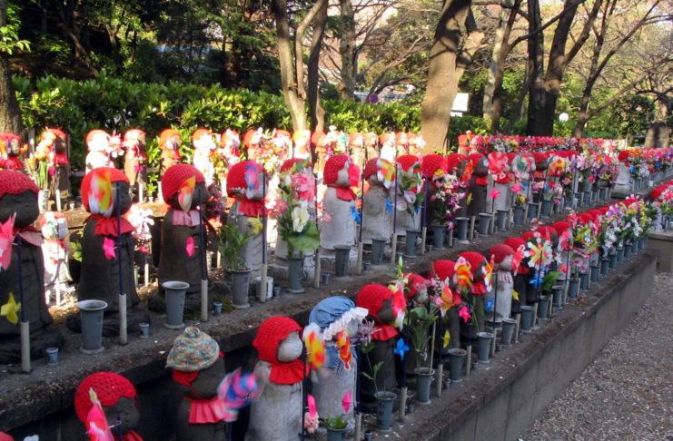 Zojoji jizo divinità giapponesi