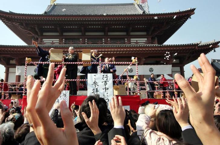 setsubun dove vedere cerimonia fagioli lancio a tokyo