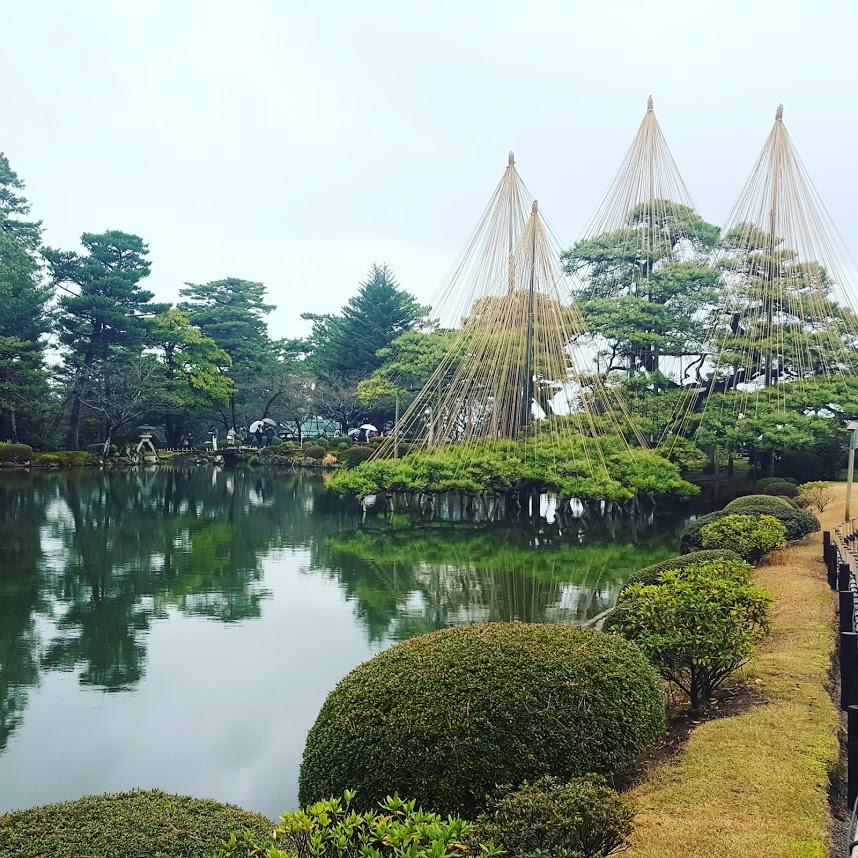 kenrokuen giardino a kanazawa