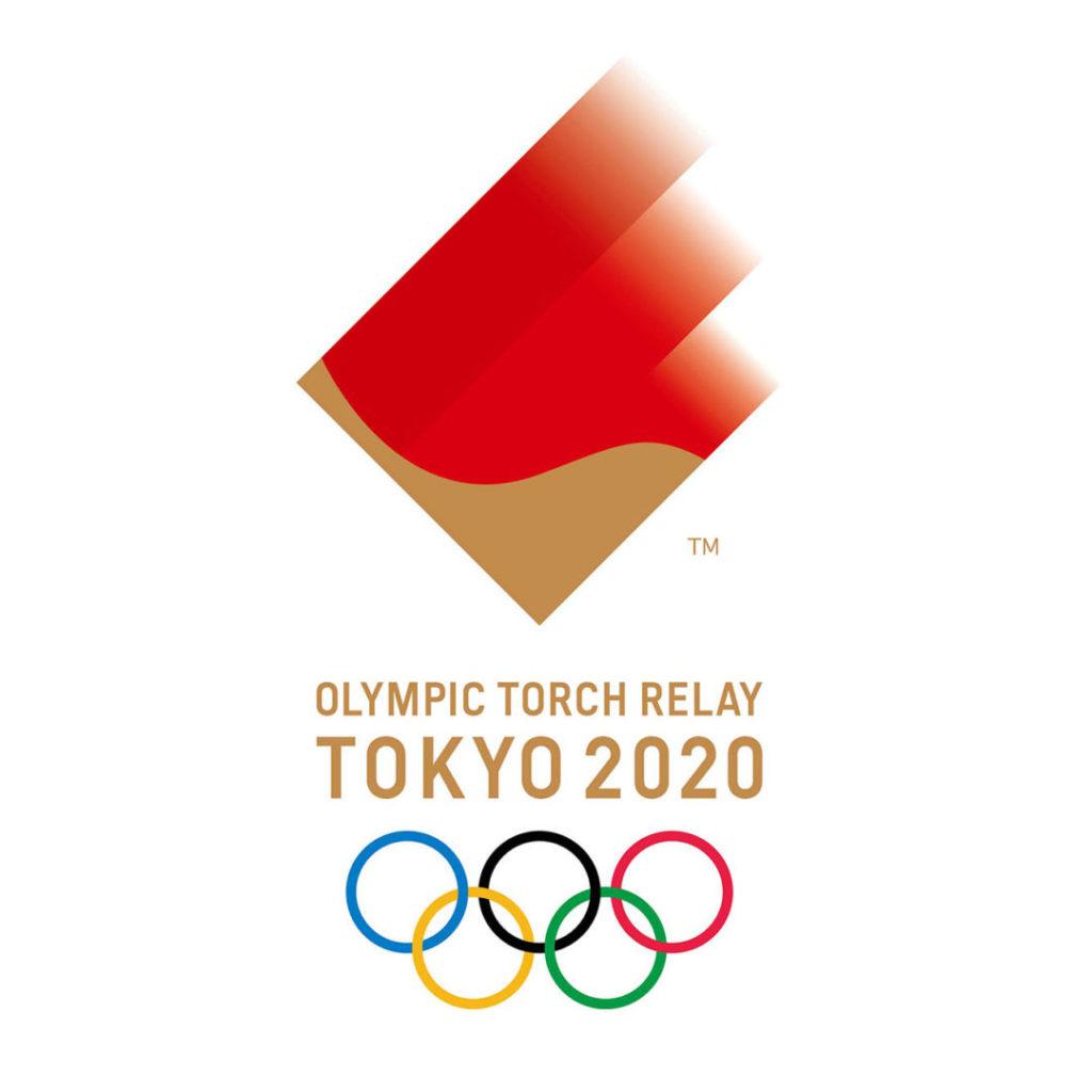 simbolo torcia olimpica tokyo 2020