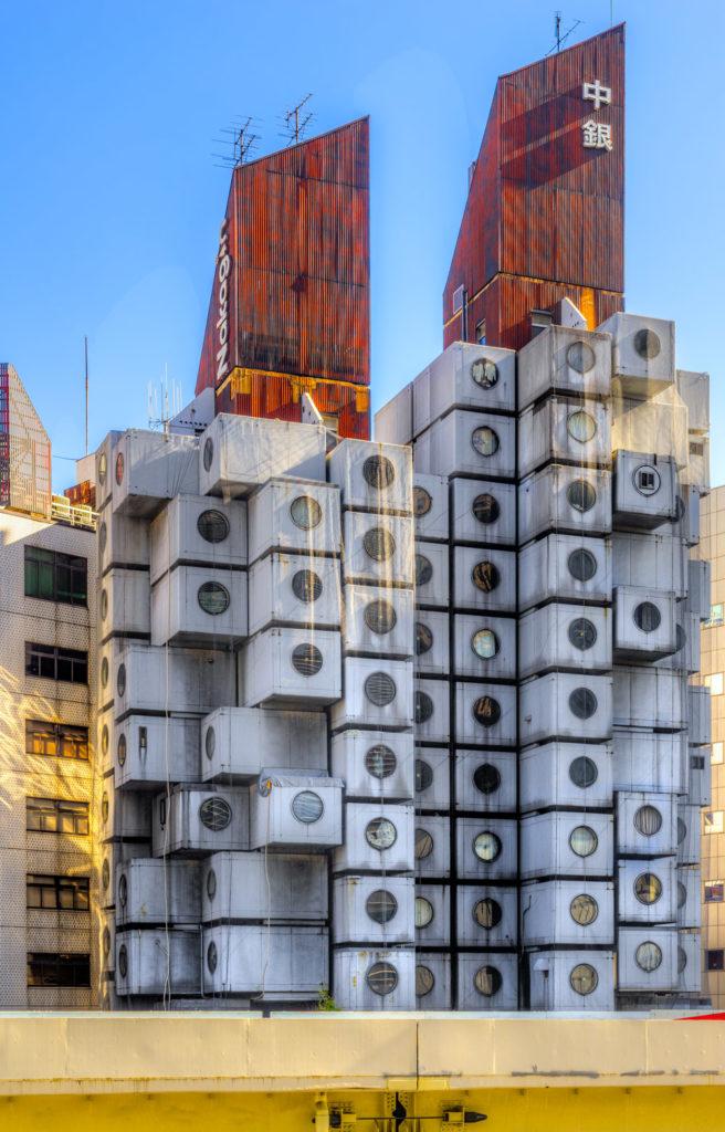 Nakagin capsule tower oggi
