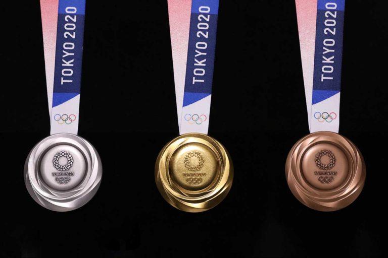 Le medaglie delle Olimpiadi Tokyo 2020