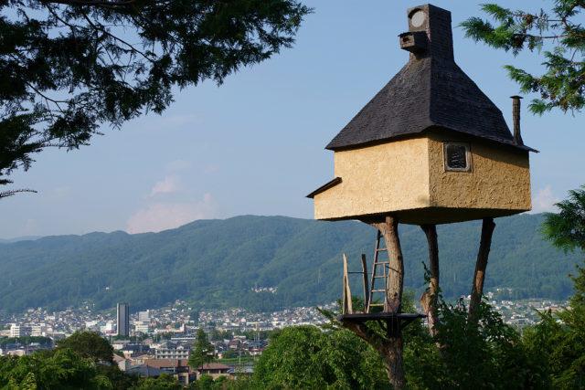 casa da te terunobu fujimori sull'albero