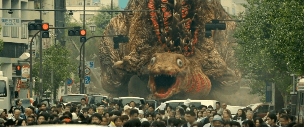 godzilla pupazzo