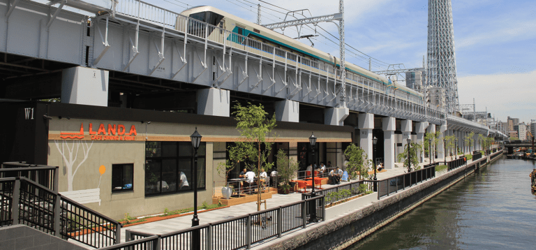 Tokyo Mizumachi, la città sull’acqua lungo il fiume Sumida