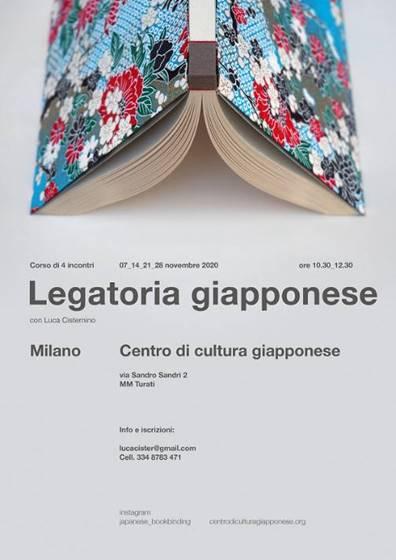 Corso di legatoria giapponese Watoji 2020-21