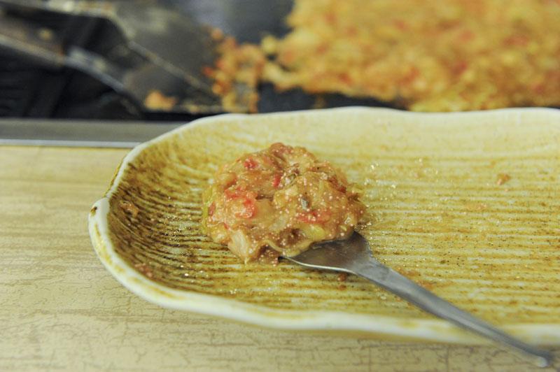 monja monjayaki ricetta okonomiyaki
