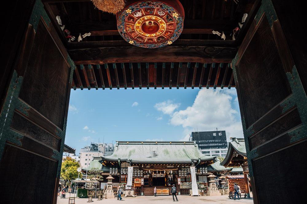 osaka tenmangu santuario