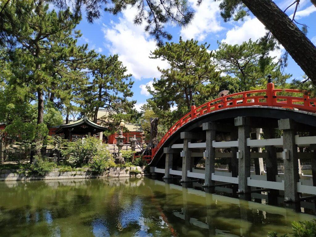 Sumiyoshi Taisha Osaka santuario