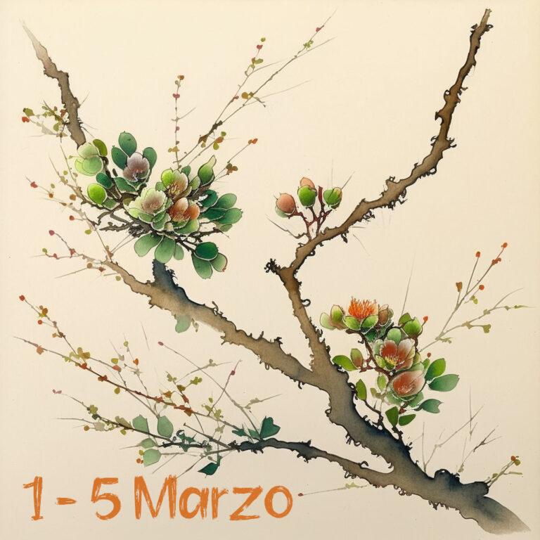 alberi e piante cominciano a germogliare 草木萌動