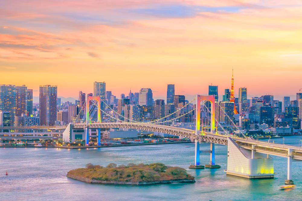 Rainbow Bridge a Tokyo