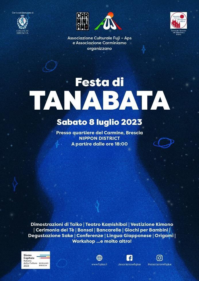 BRESCIA celebra la Festa di TANABATA