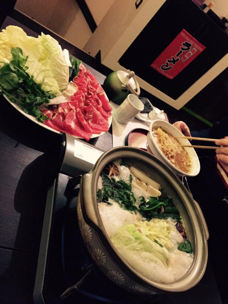 Nabe zuppa giapponese